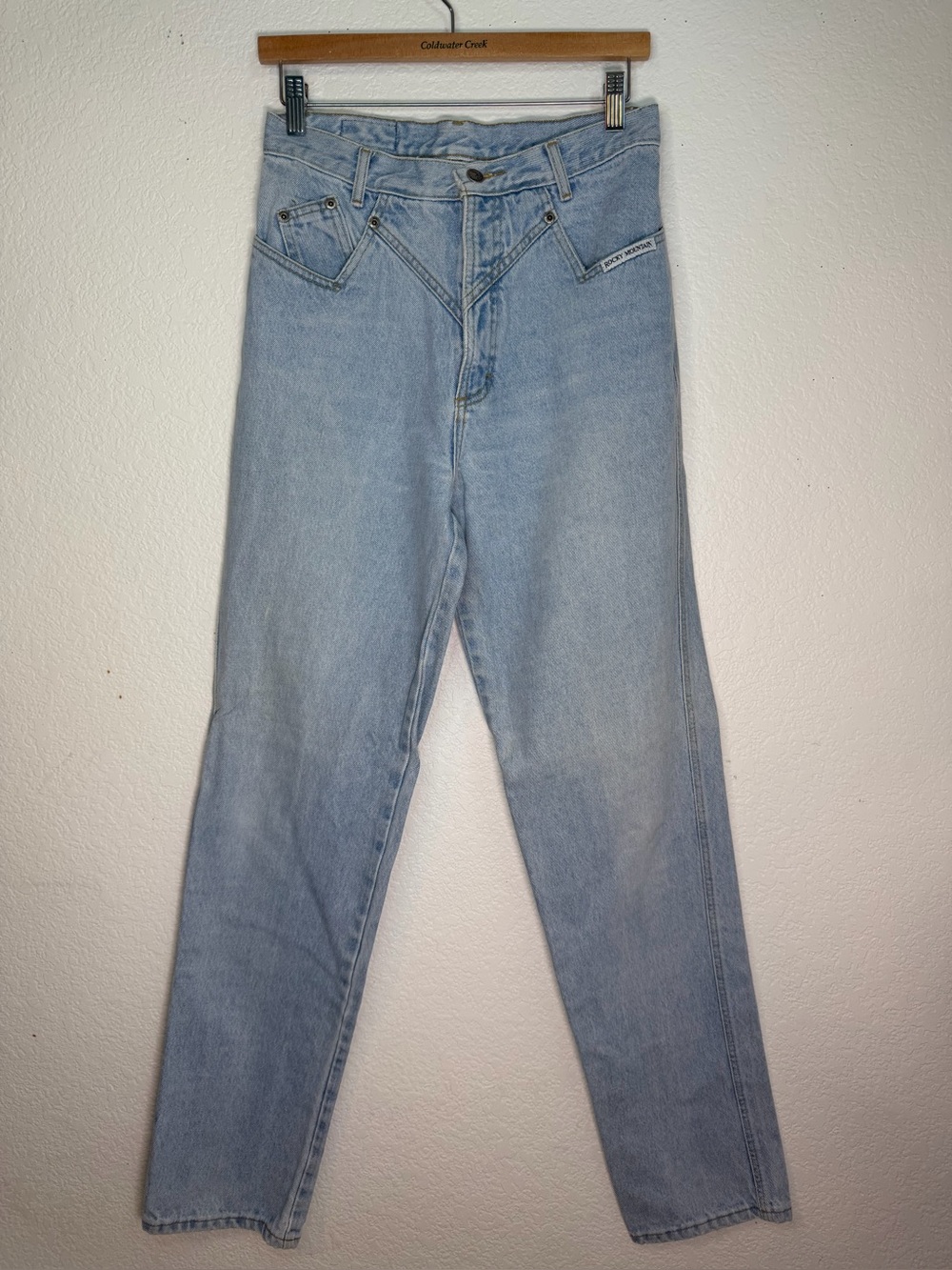 Vintage Rocky Mountain Light Wash Denim Jeans, Size 30/11